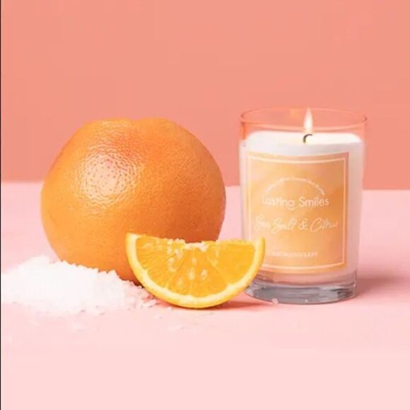 Lasting Smiles Sea Salt &Citrus Aromatherapy Cause Candle
Adding elevated warmth - Picture 2 of 4